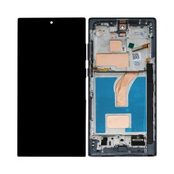 Touch+Display+Frame Samsung Galaxy S22 Ultra/S908 Preto